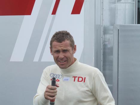 Tom Kristensen, snu nok til at at trække endnu en sejr hjem..